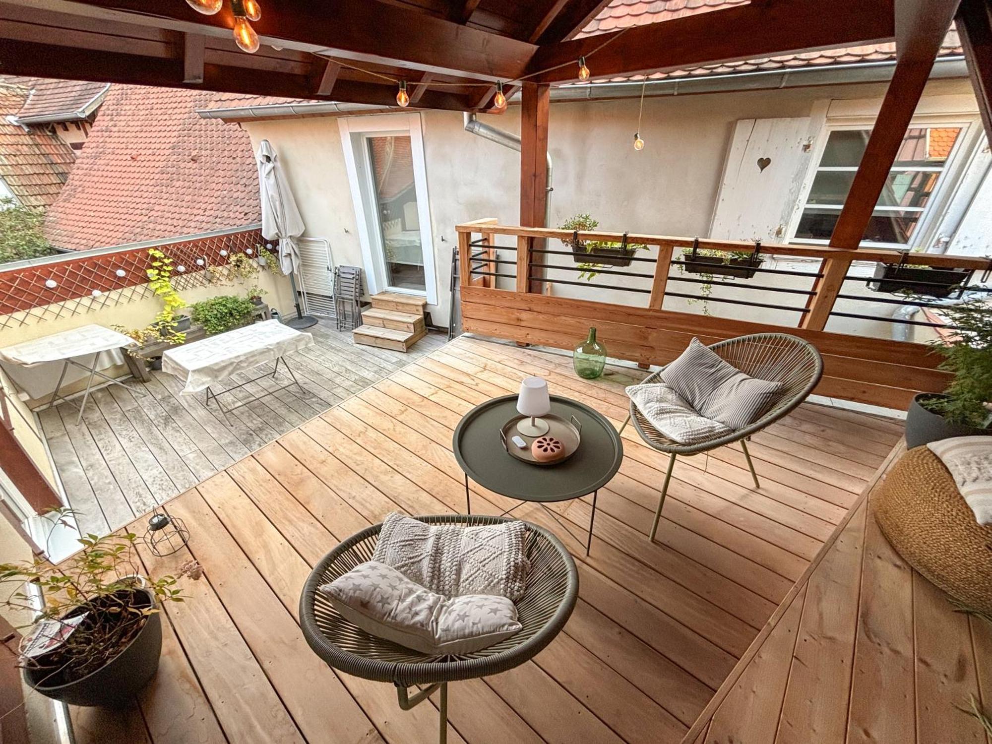 La Grange 1578 - Maison 4 Etoiles - Centre Ville - Commerce A Proximite Obernai Eksteriør bilde